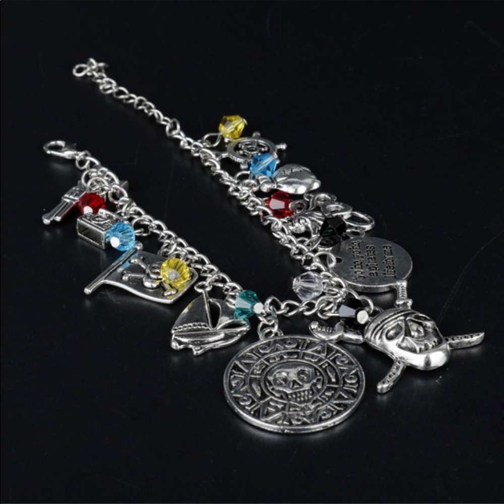 Pirates of the Caribbean Charm Bracelet